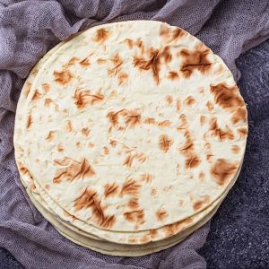 Indios vestidos con tortilla