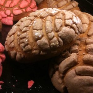 conchas caseras de chocolate